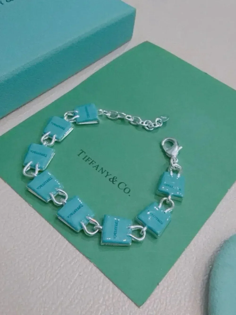 Tiffany & Co. Blue Clasp Bracelet